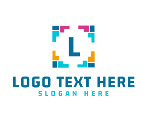 Colorful - Brick Game Frame logo design