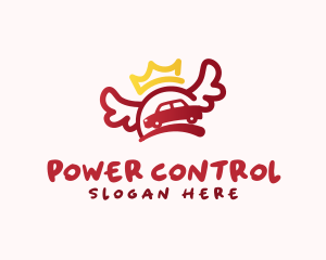 Control - Remote Control Toy Car logo design