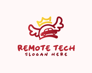Remote - Remote Control Toy Car logo design