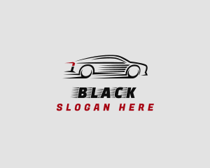 Machine - Fast Car Mechanic Vehicle logo design