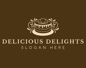 Cake Dessert Culinary logo design