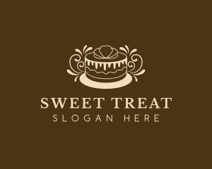 Cake Dessert Culinary logo design