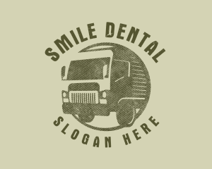 Rustic Truck Transport Logo