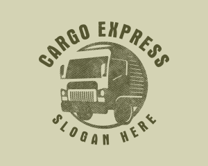 Rustic Truck Transport logo design