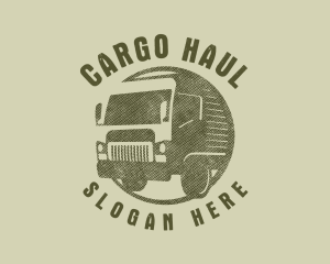 Rustic Truck Transport logo design