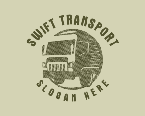 Transport - Rustic Truck Transport logo design