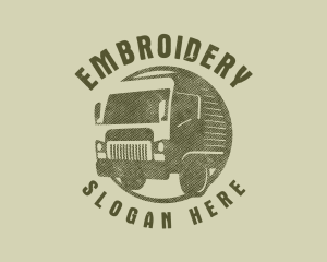 Rustic Truck Transport logo design