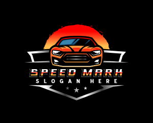 Sports Car Sedan Garage logo design