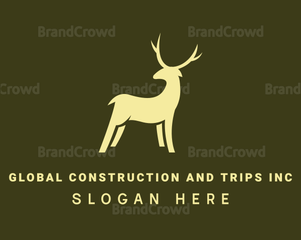 Luxury Deer Brand Logo
