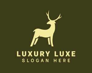 Luxury Deer Brand logo design