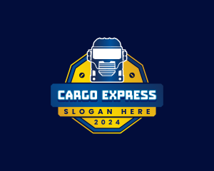 Truck Transport Logistics logo design