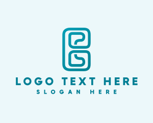 Text - Corporate Business Letter B logo design