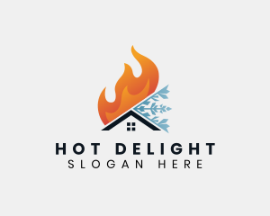 Fire Ice House logo design