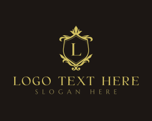 Shield - Luxury Decorative Shield logo design