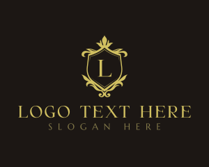 Luxury Decorative Shield Logo