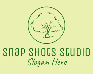 Nature Park - Green Tree Nature logo design