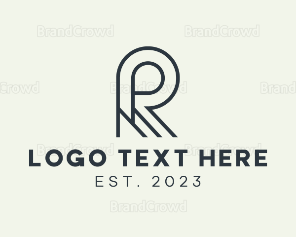 Generic Business Letter R Logo