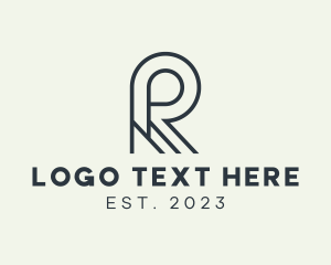 Application - Generic Business Letter R logo design