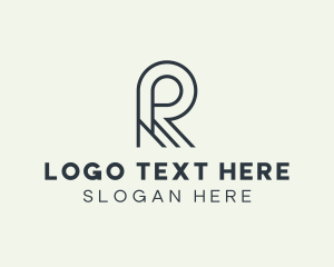 Generic Business Letter R  logo design