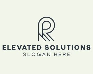 Generic Business Letter R  logo design