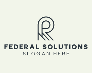 Generic Business Letter R  logo design