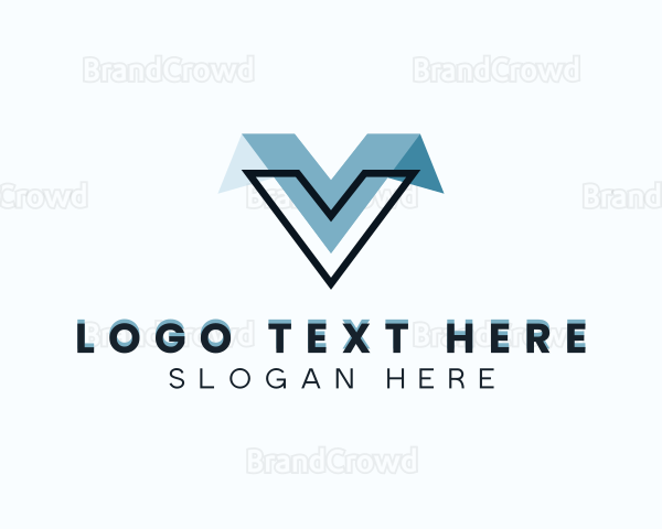 Generic Brand Letter V Logo
