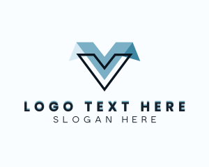 Letter Vp - Generic Brand Letter V logo design