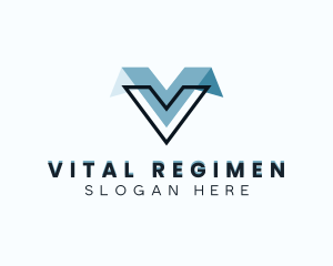 Generic Brand Letter V logo design