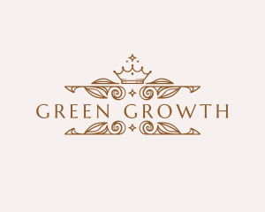 Royal Fashion Wreath  logo design