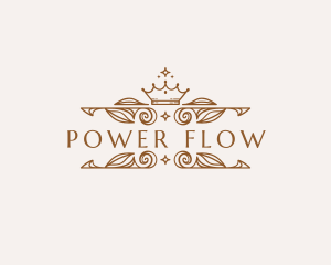 Royal Fashion Wreath  logo design