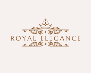 Royal Fashion Wreath  logo design