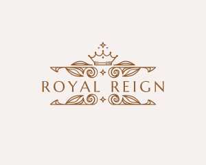 Royal Fashion Wreath  logo design