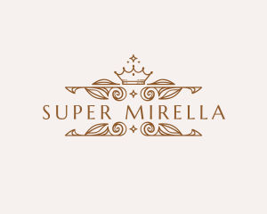 Royal Fashion Wreath  logo design