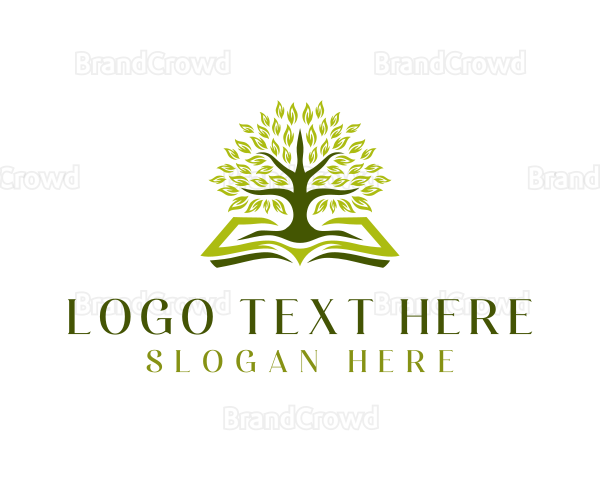 Tree Education Book Logo