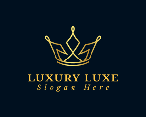 Luxury Royal Crown logo design