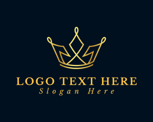 Expensive - Luxury Royal Crown logo design