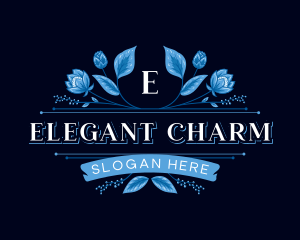 Elegant Floral Fashion logo design