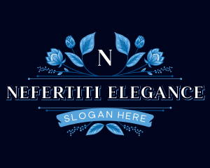 Elegant Floral Fashion logo design