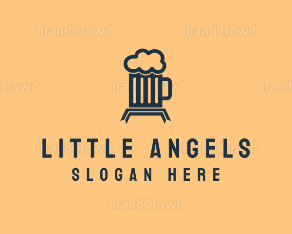 Alcohol Beer Mug Logo