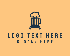 Craft Beer - Alcohol Beer Mug logo design