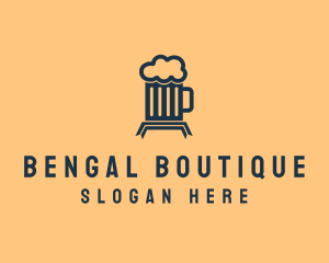 Alcohol Beer Mug  logo design