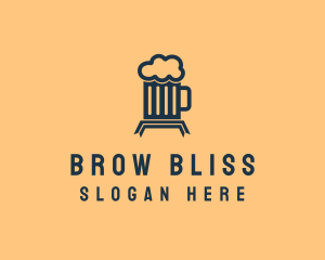 Alcohol Beer Mug  logo design