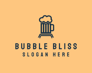 Alcohol Beer Mug  logo design