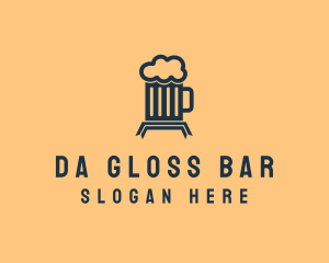 Alcohol Beer Mug  logo design