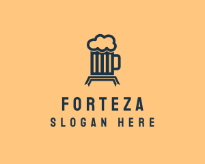 Alcohol Beer Mug  logo design