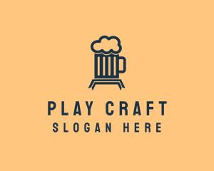 Alcohol Beer Mug  logo design