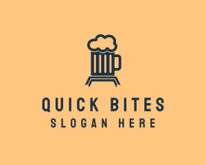 Alcohol Beer Mug  logo design