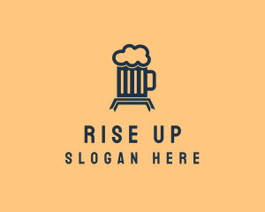 Alcohol Beer Mug  logo design