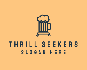 Alcohol Beer Mug  logo design