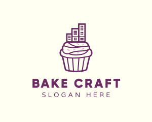 Urban Cupcake Bakery logo design